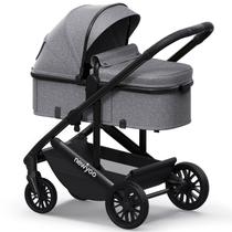 Carrinho de Bebê Conversível newyoo Nestro 516M 2 em 1 Cinza Carrinho de Bebê Conversível newyoo Nestro 516M 2 em 1 Cinza