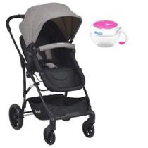 Carrinho De Bebê Convert 0 A 15Kg Com Porta Lanche Rosa Carrinho De Bebê Convert 0 A 15Kg Com Porta Lanche Rosa