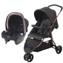 Carrinho De Bebê Cr3 Gray Cobre E Bebê Conforto Materna - Burigotto