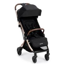 Carrinho De Bebê De Paseio Maxi Cosi Eva 3 Preto Com Chassi Dourado