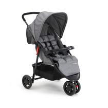 Carrinho de Bebê Delta 3 Rodas Cinza Mescla Voyage