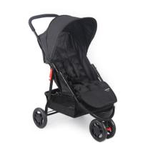 Carrinho de Bebê Delta 3 Rodas Preto Mescla Voyage