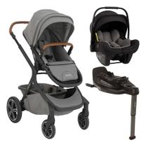 Carrinho de Bebê Demi Grow Cinza Mescla Oxford - Nuna
