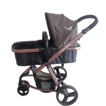 Carrinho De Bebê Dobrável Portátil Viagem Color Baby Bronze