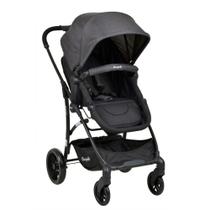 Carrinho de Bebê e Moisés Convert Burigotto - Cinza Escuro Carrinho de Bebê e Moisés Convert Burigotto - Cinza Escuro