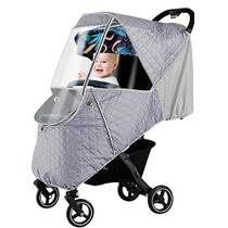 Carrinho de bebê Escudo de clima frio Inverno Universal Windproof Stroller Chuva Cover Proteção de viagem Carrinhos de bebê Cover capa de chuva Carrinhos de bebê Acessórios Baby Travel Weather Shield para ao ar livre - XGOPTS