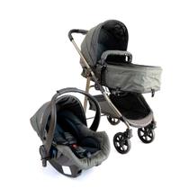 Carrinho de Bebe Extreme + Bb Conforto Premium Cocoon Galzerano Pistache Carrinho de Bebe Extreme + Bb Conforto Premium Cocoon Galzerano Pistache