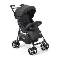 Carrinho de Bebê Flick Preto - Multikids Baby