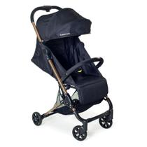 Carrinho de Bebê Galzerano Nico com fechamento compacto Preto