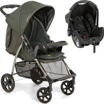 Carrinho de Bebe Galzerano San Remo com Bebe Conforto Oliva