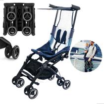 Carrinho de Bebê GB Passeio Transporte Pockit All Terrain Night Blue