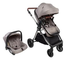 Carrinho De Bebê Infanti Travel System Romanzo Essenza Duo Bege Chrome Carrinho De Bebê Infanti Travel System Romanzo Essenza Duo Bege Chrome