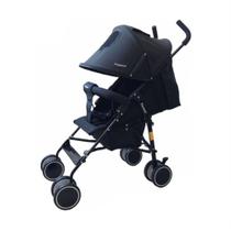 Carrinho de Bebê Infantil Alfa de 0 a 15kg Preto - Passear