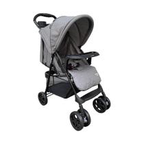 Carrinho de Bebê Jobim Cinza Mescla - Voyage Carrinho de Bebê Jobim Cinza Mescla - Voyage