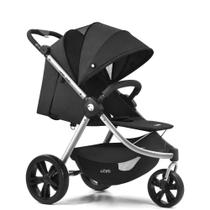 Carrinho de Bebê Jogger com Freio Sway Macio Três Rodas 0-15kgs Preto Litet - Multikids Baby BB372