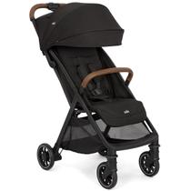 Carrinho de Bebê Joie Pact Pro Preto Chumbo Shale Portátil Reclinável Leve Compacto Dobrável Passeio Viagem 0 a 22 Kg Fecha Com Uma Mão Capota UV50
