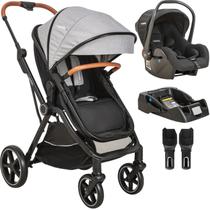 Carrinho de Bebe Kiddo Nomad com Bebe Conforto e Base Grafite