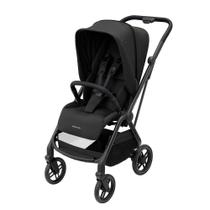 Carrinho de bebê Leona Essential Black 0 a 15kg Maxi Cosi