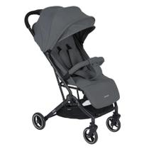 Carrinho de bebe leve compacto ruby grey (cinza) - kikka boo