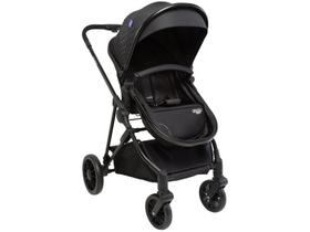 Carrinho de Bebê Lummy Moisés Preto Absoluto Cosco Kids Carrinho de Bebê Lummy Moisés Preto Absoluto Cosco Kids