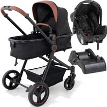 Carrinho de Bebe Moises Bebe Conforto Base Galzerano Ivy Black Carrinho de Bebe Moises Bebe Conforto Base Galzerano Ivy Black