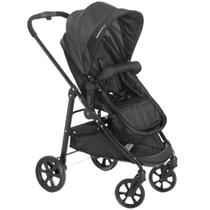 Carrinho de Bebe Moises Passeio Galzerano Olympus New Black