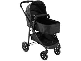 Carrinho de Bebê Olympus até 15 Kg Preto Galzerano