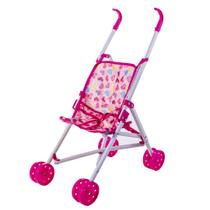 Carrinho De Bebe Para Brincar De Boneca Infantil Rosa