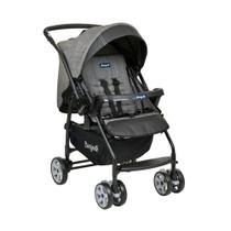 Carrinho de Bebê para Passeio Burigotto Rio K Reversível Até 15 Kg Preto Mescla Carrinho de Bebê para Passeio Burigotto Rio K Reversível Até 15 Kg Preto Mescla