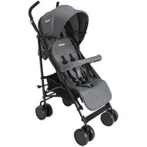 Carrinho de Bebe para Passeio Kiddo Cross Melange Grafite Carrinho de Bebe para Passeio Kiddo Cross Melange Grafite