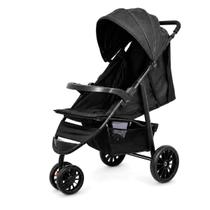 Carrinho de Bebê Passeio 3 Rodas Preto 0 a 36 Meses Até 15kg Bebê Menino Menina Reclinável Confortável Infantil Carrinho de Bebê Passeio 3 Rodas Preto 0 a 36 Meses Até 15kg Bebê Menino Menina Reclinável Confortável Infantil