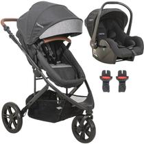 Carrinho de Bebe Passeio Bebe Conforto Kiddo Trek Melange Grafite Carrinho de Bebe Passeio Bebe Conforto Kiddo Trek Melange Grafite