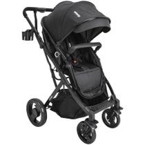 Carrinho de Bebê Passeio e Moises Whoop Kiddo Vox II Preto