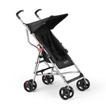 Carrinho De Bebê Passeio Guarda-Chuva Pocket Preto Multikids