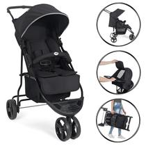 Carrinho de Bebê Passeio Horus Conforto Preto Tutti Baby Carrinho de Bebê Passeio Horus Conforto Preto Tutti Baby