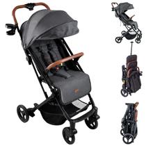 Carrinho de Bebê Passeio Kira Galzerano Grafie 1485GR Reclinável Fechamento com uma mão Carrinho de Bebê Passeio Kira Galzerano Grafie 1485GR Reclinável Fechamento com uma mão