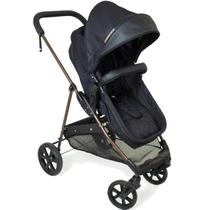 Carrinho de Bebe Passeio Moises Galzerano Napoli Preto Cobre Carrinho de Bebe Passeio Moises Galzerano Napoli Preto Cobre