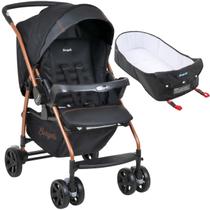 Carrinho de Bebe Passeio Moises Ninho Burigotto Rio K Cobre Carrinho de Bebe Passeio Moises Ninho Burigotto Rio K Cobre