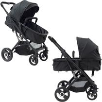 Carrinho de Bebê Passeio Reversível Moisés Magnus 15Kg Compacto Confortável Ajustável Capota Visor Cesto 4 Rodas Preto Carrinho de Bebê Passeio Reversível Moisés Magnus 15Kg Compacto Confortável Ajustável Capota Visor Cesto 4 Rodas Preto