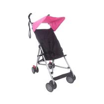 Carrinho de Bebê Passeio Tipo Guarda Chuva Compacto Cool Assento 180º Rosa