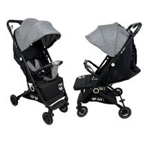 Carrinho de Bebê Passeio Vira Berço NIVI Maxi Baby - - Cinza