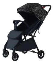 Carrinho de Bebê Passeio Zappy Slim 0 a 15Kg Black - Bubble Baby