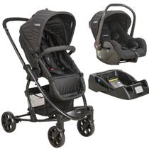 Carrinho de Bebê Prima Com Bebê Conforto e Base Kiddo