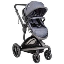 Carrinho de Bebê Quantum Melange Azul (15kg) - Kiddo