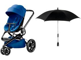 Carrinho de Bebê Quinny Moodd 3 Rodas - até 15kg + Guarda-chuva para Carrinho de Bebê