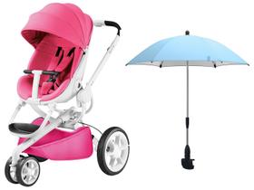 Carrinho de Bebê Quinny Moodd 3 Rodas - até 15kg + Guarda-chuva para Carrinho de Bebê