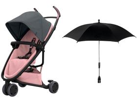 Carrinho de Bebê Quinny Zapp Flex 3 Rodas - até 15kg + Guarda-chuva para Carrinho de Bebê