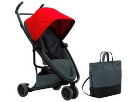 Carrinho de Bebê Quinny Zapp Flex Plus - até 15kg + Bolsa Maternidade Unissex Grande