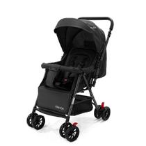 Carrinho de Bebê Reversível Baby Style Runner Preto - Até 15kg Carrinho de Bebê Reversível Baby Style Runner Preto - Até 15kg