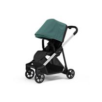 Carrinho de bebe shine mallard green/aluminio - thule